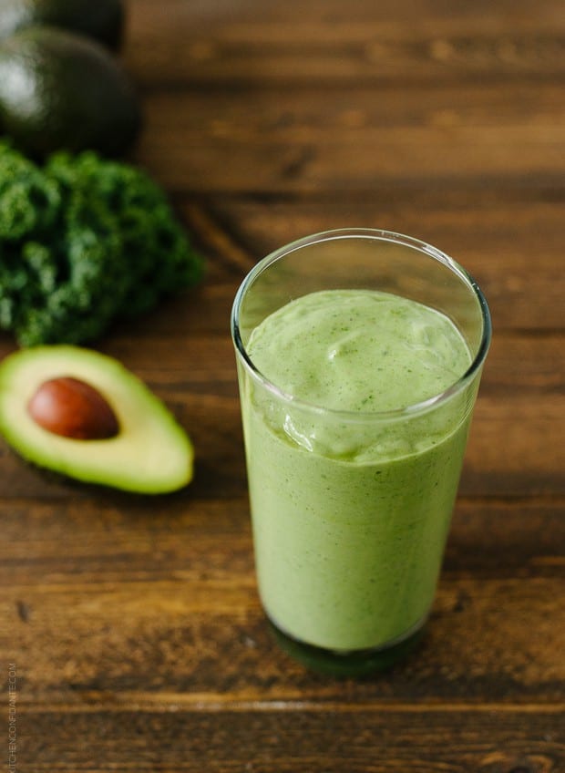 Green Smoothie with Sauerkraut juice